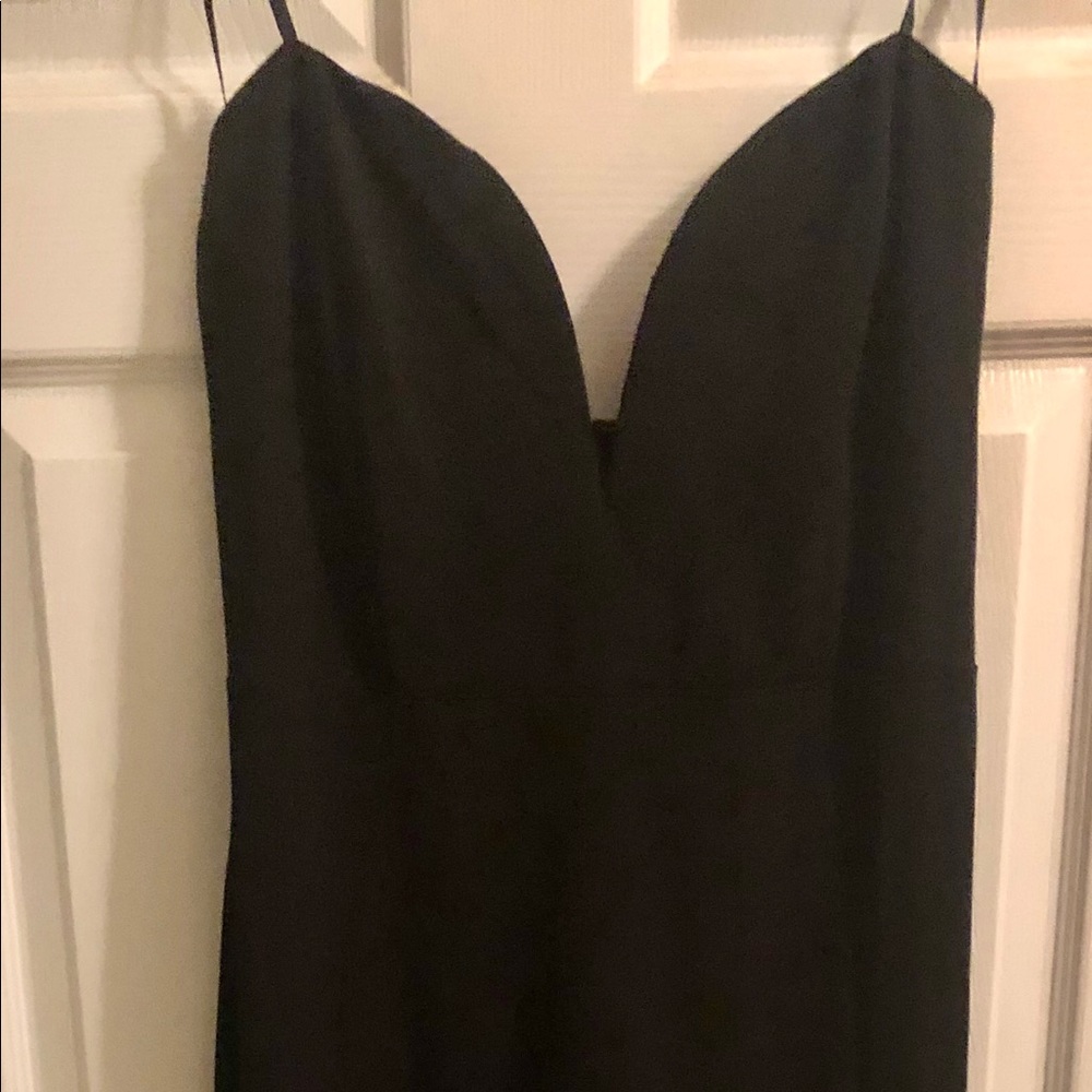 Black long formal dress